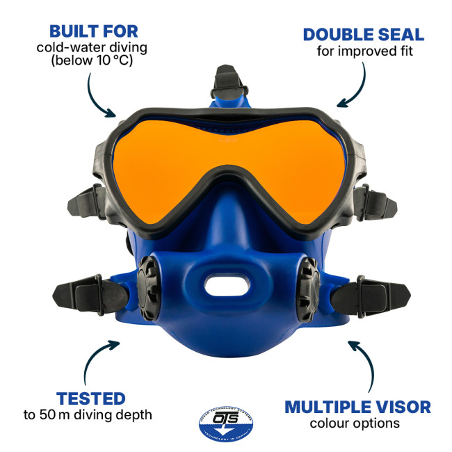 Маска полнолицевая OTS Spectrum IRIDIUM Full-Face Mask