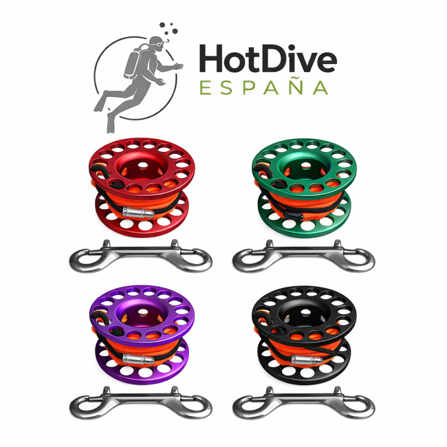 Катушка ходовая HOT DIVE Al 30 m Катушка ходовая HOT DIVE Al 30 m