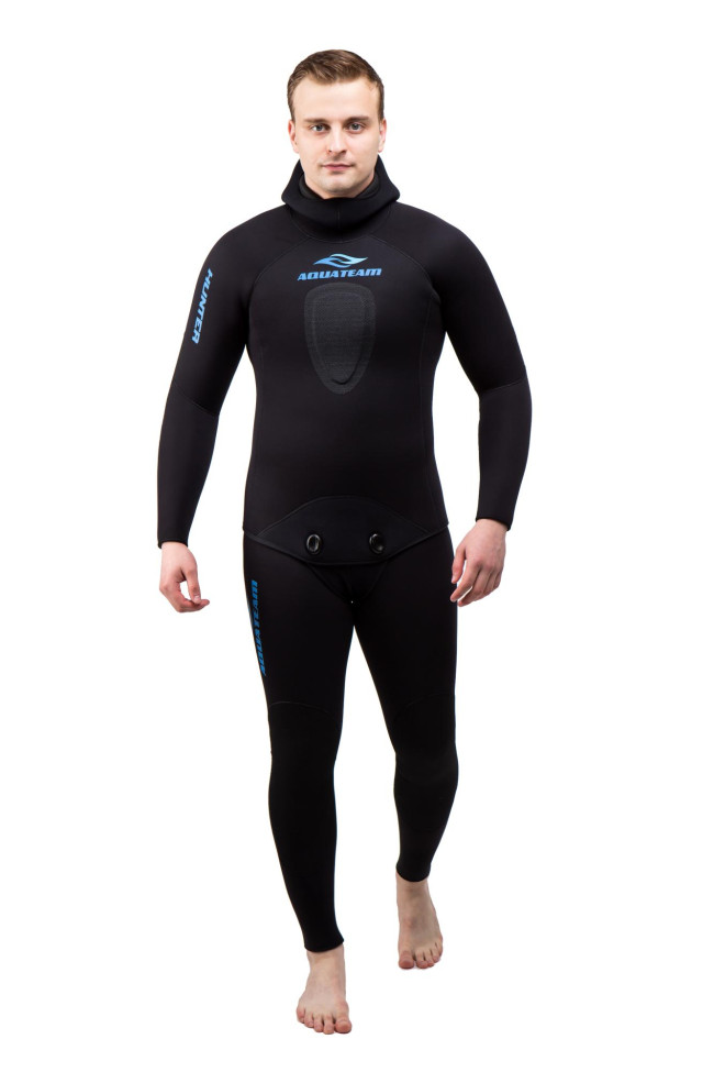Гидрокостюм Aquateam Hunter, black, 9 мм