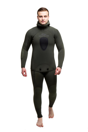 Гидрокостюм Aquateam Hunter, oliva, 7 мм