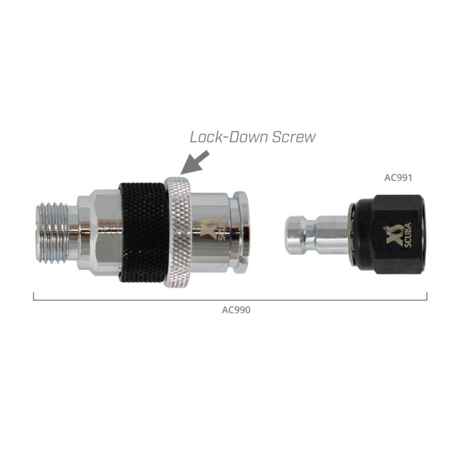 Коннектор Brass 2nd Stage Quick Disconnect Коннектор Brass 2nd Stage Quick Disconnect