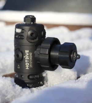 Регулятор 1 ступень HOT DIVES3 Balanced Diaphragm BLACK DIN