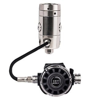 Регулятор HOT DIVE ST4 SET Black silver DIN