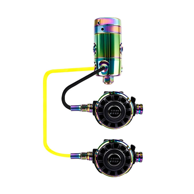 Регулятор HOT DIVE ST4 SET Black/Rainbow DIN Регулятор HOT DIVE ST4 SET Black/Rainbow DIN