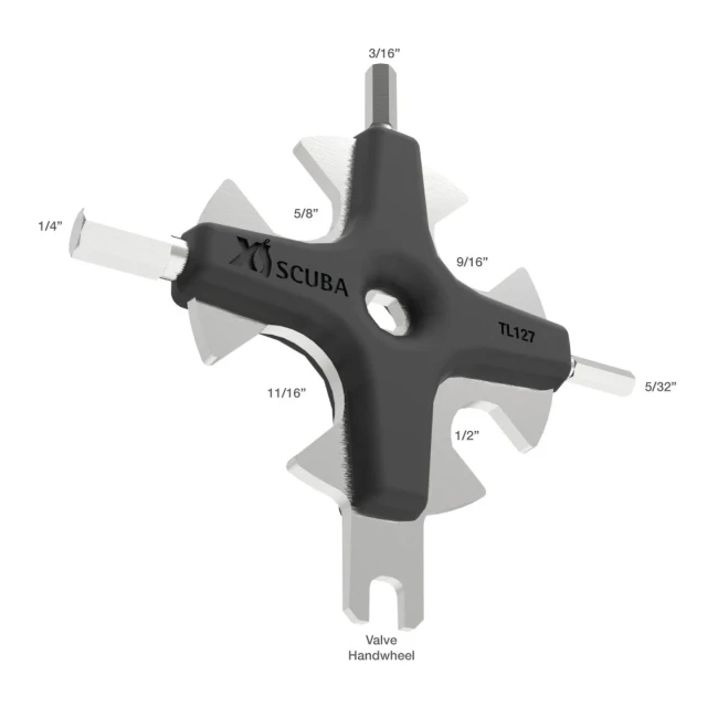 Набор инструментов XS-Scuba STAR Tool TL127 Набор инструментов XS-Scuba STAR Tool TL127