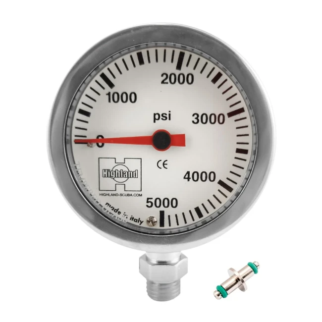 Манометр Highland HL302M MINI, 64 мм Манометр Highland HL302M MINI, 64 мм